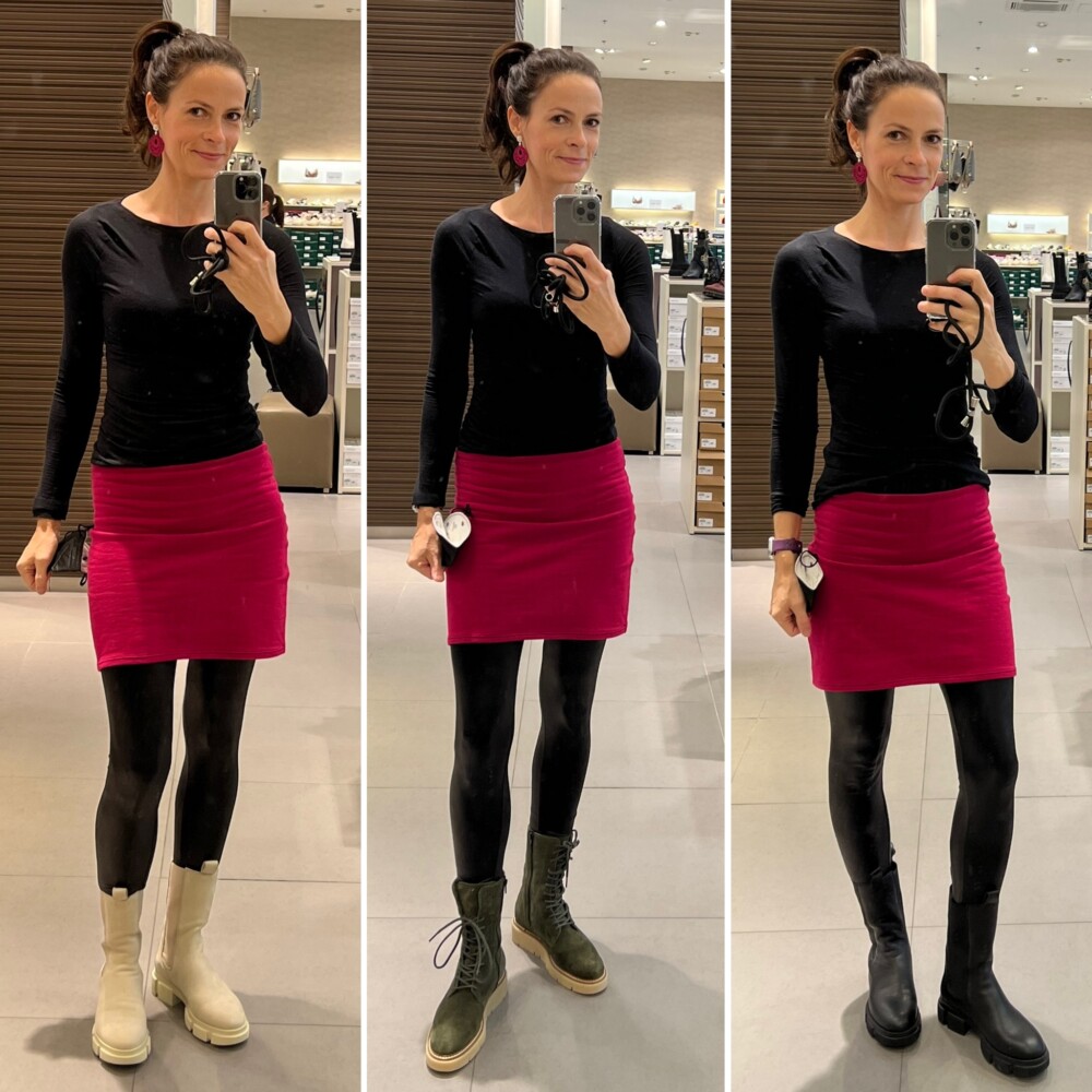 Haare und Schuhe…