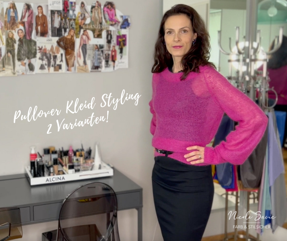 Kleid – Pullover Styling
